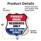 Signmission Private Driveway Shield Sign Private Dri, 12 Inch X 12 Inch, Vinyl Decal SHI-D-12-436 - alternate 4