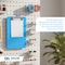 Davis Group Plastic Clipboard, Flat Clip, Transparent Blue, 6PK 4833-52-06 - alternate 4
