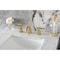 Kingston Brass Widespread Bathroom Faucet with Pop-Up Drain, Polished Brass KB8912CML - alternate 3