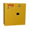 Eagle Mfg Hazardous Material Storage Cabinet, 40 gal, 3 Shelves, Steel, 43 in W x 44 in H x 18 in D, Yellow YPI3010X - alternate 2