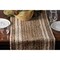 Homeroots 80" Natural And Cream Geometric Bordered Jute Table Runner 534184 - alternate 6