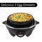 Brentwood Industries Electric 7 Egg Cooker with Auto Shut Off in Black TS-1045BK - alternate 2