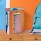 Acrimet Steel Metal Jumbo Bookends for Shelves, Heavy Duty, for Large books, Pink, 2PK 295.1 - alternate 5