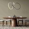 Jonathan Y Helix 24" 1-Light Contemporary Minimalist Aluminum Ribbon Integrated LED Pendant, Chrome/Silver JYL1702A - alternate 8