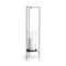Homeroots 30" Gray Abstract Metal Tabletop Hurricane Candle Holder 608386 - alternate 4