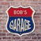Signmission Bob's Garage, 6 Inch X 6 Inch, Plastic Sign SHI-P-6-383-BOB - alternate 5