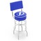 Holland Bar Stool Co 25" Chrome 2-Ring Tampa Bay Lightning Swivel Bar Stool, Back L7C425TBLght - alternate 1