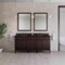 James Martin Vanities Brittany 72" Double Vanity, Burnished Mahogany, w/ 3 CM Phantome Eclos Top 650-V72-BNM-3PHT - alternate 4