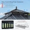 Sunjoy 10x10 Kingston Hardtop Rectangular Gazebo Wood A10204363000 - alternate 6