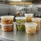 Eco Harmony Products Deli Container Lid, Clear Plastic, 500PK 804535 - alternate 4