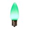 Holiday Bright Lights LED PS C9 Green 25 ct Christmas Light Bulbs 04-02023A - alternate 1