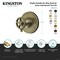 Kingston Brass Single-Handle Six-Way Diverter Valve with Round Trim Kit, Brushed Nickel KS4038CG - alternate 2