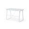 Homeroots 43" White Writing Desk With Two Drawers 543763 - alternate 5