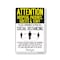Signmission Public Safety, Hospital Patients Guests And Staff Social Distancing, 14in X 10in, OS-NS-A-1014-25400 OS-NS-A-1014-25400 - alternate 1