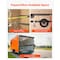 Vevor E Track Tie Down Rail Kit 30PCS 5' E Track Rails Enclosed Cargo Trailer, 28PK JC22-ETR-5FT32PCS-9219 - alternate 3