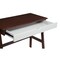 Homeroots 36" Brown and White Writing Desk 530237 - alternate 3
