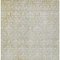 Homeroots 8' X 10' Gold Damask Washable Indoor Outdoor Area Rug 607701 - alternate 6