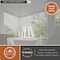 Vaxcel Ridgeway 1 Light White Integrated LED Contemporary Cage Pendant Light P0387 - alternate 6