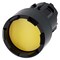 Siemens Pushbutton, 22 mm, round, plastic, yellow, Front ring, raised 3SU1000-0DB30-0AA0-ZY10 - alternate 1