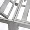 Leisuremod Chelsea Modern Outdoor Weathered Grey Chaise Lounge Chair With Black Cushions CLWGR-77BL2 - alternate 5
