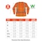 Ergodyne M Orange Class 3 Hi-Vis Long Sleeve Shirt Womens 8387 - alternate 5
