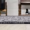 Jonathan Y Madrid Vintage Filigree Textured Weave Light Gray/Black 3 ft. x 5 ft. Indoor/Outdoor Area Rug SMB107E-3 - alternate 7