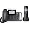 Panasonic 1-Handset Link2Cell 2-Line Digital Corded/Cordless Combo Phone W/Landline Answering Machine, Blk KX-TG9581B - alternate 1