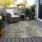 Homeroots 10' X 14' Beige Gold And Khaki Abstract Washable Indoor Outdoor Area Rug 618768 - alternate 5