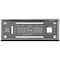 Ilc KENWORTH W900L AEROCAB YEAR 2000 STAINLESS STEEL AC CONTROL PLATE Replacement Body Panel KW W900L AEROCAB 2000 SS AC CONTROL PLATE - alternate 1