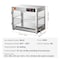Vevor 2-Tier Commercial Food Warmer Display Countertop Pizza Cabinet with Light NB-02 - alternate 4