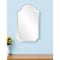 Homeroots 27" Clear Abstract Unframed Accent Mirror 383711 - alternate 6