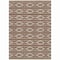 Homeroots 3' X 5' Brown And Beige Geometric Washable Indoor Outdoor Area Rug 599610 - alternate 6