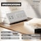 Kable Kontrol Power Strip, Rack Mounted, USB, 7 4.9 ft., White KK-EC-WH-C - alternate 5