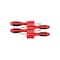 Tekton Phillips and Slotted Screwdriver Set w/Red Modular Organizers-4in Shanks, 4pc (#1-#2, 5.5-6.5mm) DWZ90115 - alternate 1