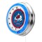 Holland Bar Stool Co Colorado Avalanche Double Neon 19" Clock, NHL Clk19ColAva - alternate 4
