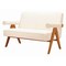 Homeroots 50" Sofa With Walnut Legs 602230 - alternate 2