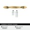 Amerock Intertwine 3-3/4 inch (96mm) Center-to-Center Champagne Bronze Cabinet Pull, 25PK 25VMP21172CZ - alternate 4