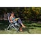 Picnic Time Family Of Brands Outdoor Rocking Camp Chair, Black 805-01-175-000-0 - alternate 5