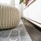 Jonathan Y Modern Persian Vintage Medallion Light Gray/Ivory 5 ft Square Area Rug MDP106C-5SQ - alternate 5