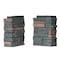 Durakwik Stone Siding Corner, 13 in L, 10 in W, 4 in Thick, Interlocking Edge, Stacked Stone Profile, 4PK 310YHC - alternate 1