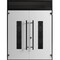 Vdomdoors Front Exterior Prehung Aluminum Double Doors Ronex1205 Bronze Oak Top Transom Mirrored Clear Glass RONEX1205DEXD-OAK-W72xH80+12-RH-O - alternate 1
