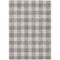Homeroots 9' X 12' Taupe And Gray Plaid Washable Indoor Outdoor Area Rug 595449 - alternate 8