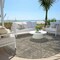 Homeroots 8' Taupe Gray And Beige Round Southwestern Washable Indoor Outdoor Area Rug 587094 - alternate 5