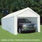 King Canopy 10ftx13ft Canopy Enclosure Sidewall Kit w/ Flaps, Fits 10ft 8in by 13ft frames, White SWK1013WF-2 - alternate 3