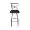 Holland Bar Stool Co 820 Catalina Stainless Steel 36in Swivel Bar Stool with Canter Espresso Seat 82036SS003 - alternate 3