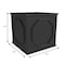 Leisuremod Sprout Square Fiberstone & MgO Clay Planter with Protective Cover, Weatherproof, No Assembly SP13BL - alternate 4