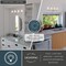 Vaxcel Laurelhurst 4-Light Vanity Light, Satin Nickel, Frosted White Glass, 29.25-In. Wide W0580 - alternate 6
