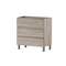 Homeroots 32" Natural Wood Freestanding Bathroom Vanity With White Sink And Three Drawers 624146 - alternate 4