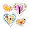 Trend Artsy Heartsy/Cherry Mixed Shapes Stinky Stickers, 60-Pice Set, 6PK T83037 - alternate 4