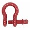 Mytee Products 7/16 in Anchor Shackle Forged Carbon Steel w/ Alloy Screw Pin WLL # 1.5 Tons, 20PK SHACKLE-ANCHOR-SP-716x20 - alternate 4